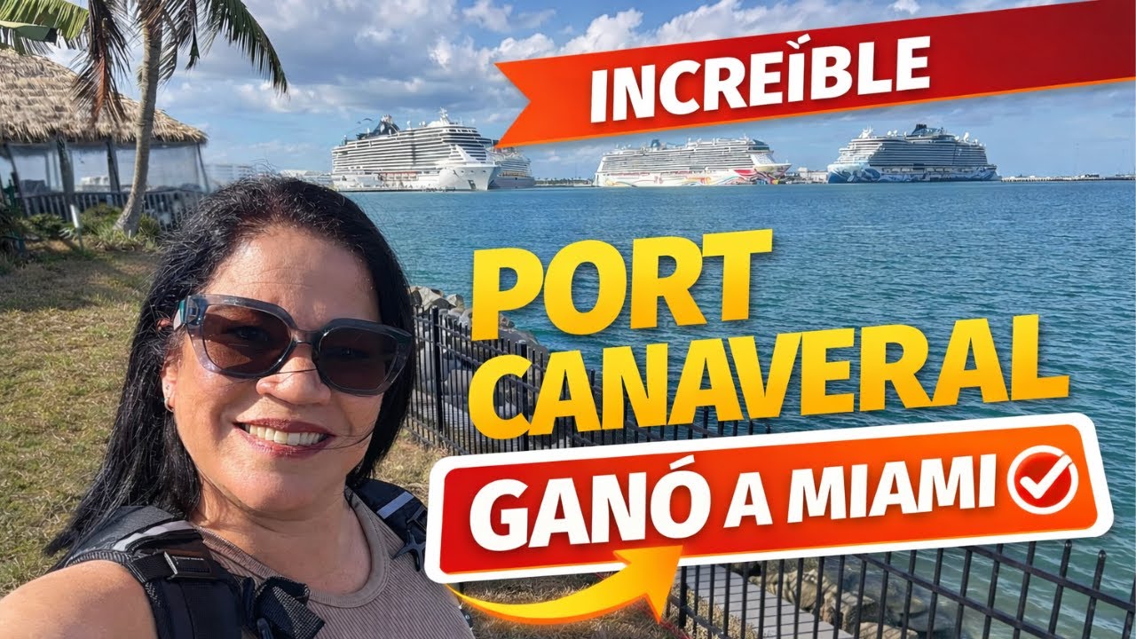 Cabo Canaveral Superó a Miami? El Puerto más ACTIVO del mundo 🌎 