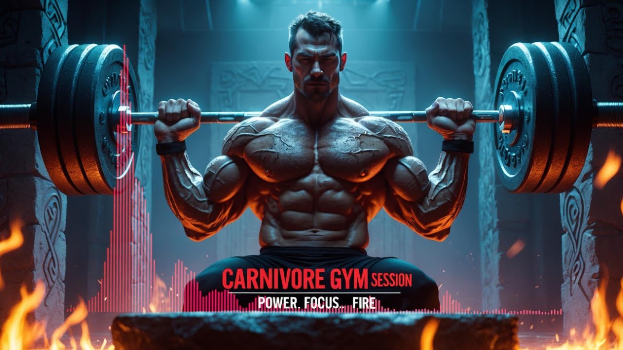 Carnivore Gym Session | 23 Minutes of Strength, Focus & Fat-Fueled Fire