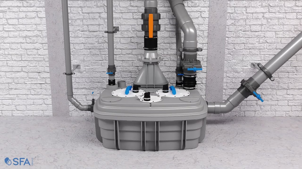 Sanicubic 2 VX Installation in a Restaurant | Saniflo