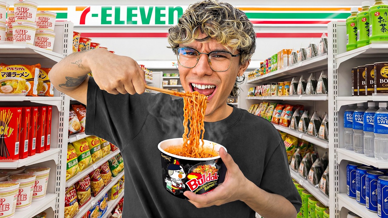 Sobreviví 100 Horas en Tiendas de Conveniencia en Japón