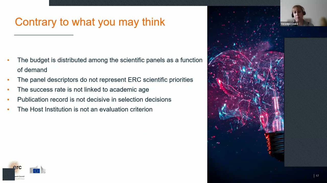 Applying for ERC Grants: Online Workshop