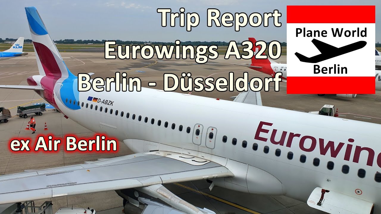 Trip Report | Eurowings A320 | Berlin to Düsseldorf | ex Air Berlin airplane D-ABZK