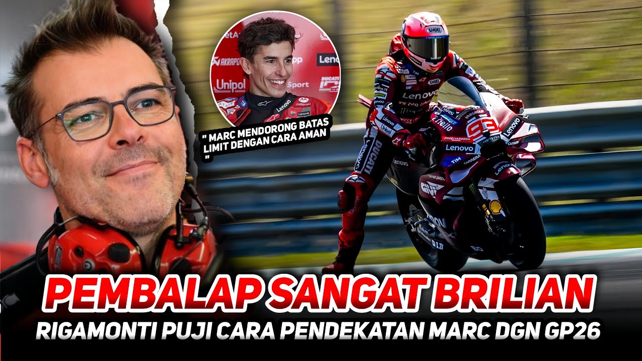 Marc Marquez Cerdas❗Marco Rigamonti Puji Pendekatan Marc Mendorong GP26 Sampai LIMIT Dngan Cara Aman