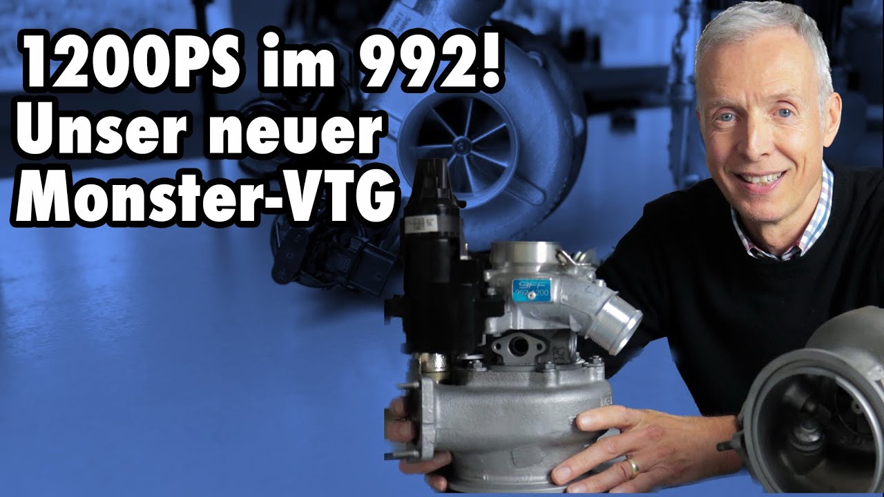 1200PS mit unserem neuen 992 Monster-VTG-Lader! | 9ff Erklärt #3