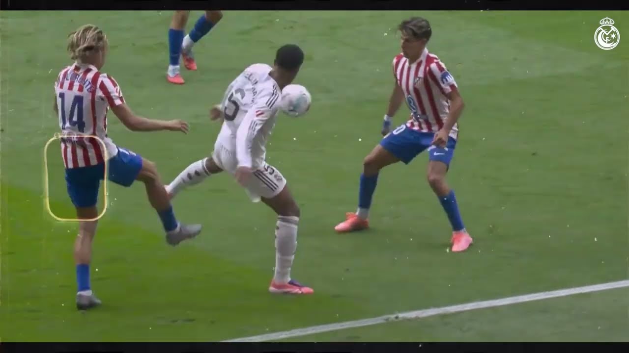 Jude Bellingham Return on pitch Fights Back Against Atletico Madrid