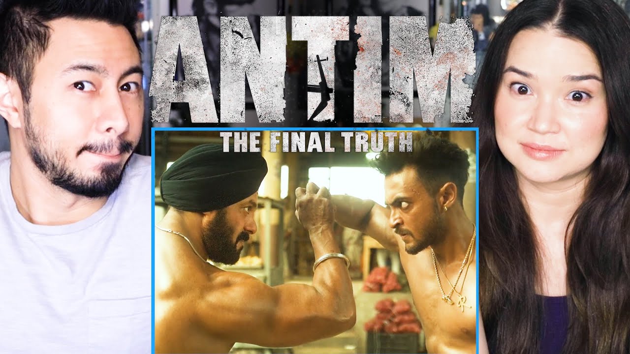 ANTIM: THE FINAL TRUTH | SKF Films | Salman Khan | Teaser Reaction by Jaby Koay & Achara Kirk