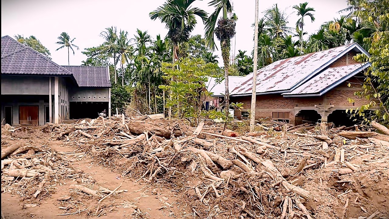 Bukti parahnya kerusakan di Pidie jaya pasca Banjir bandang