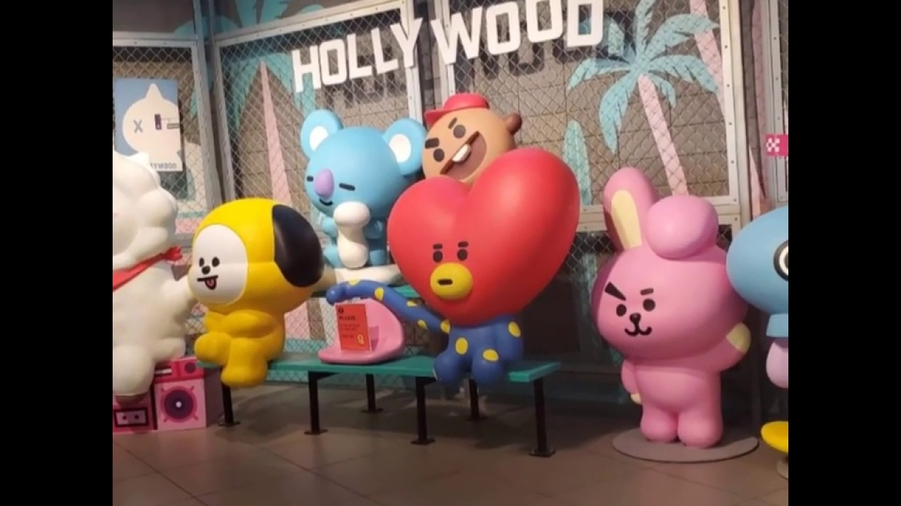 BT21~Inside Line Friends Store in Hollywood!!