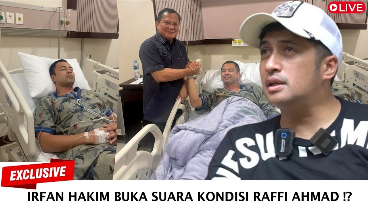 IRFAN HAKIM UNGKAP KONDISI TERKINI RAFFI AHMAD PASCA KENA SERANGAN JANTUNG SAAT SYUTING