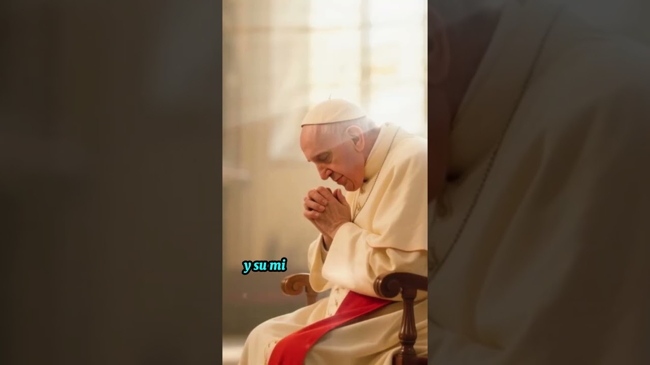 Palabras de CONSUELO y COMPASI&Oacute;N divina #oremos #milagros #sanacion  #QEPD #fallece #papa #francisco