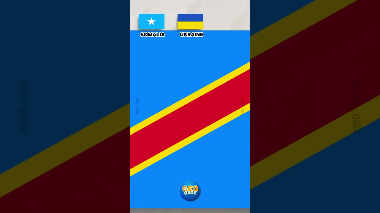 Let's Find Hidden Flags From DEMOCRATIC REPUBLIC CONGO #flag  #guesstheflag #quiz  #geographyquiz