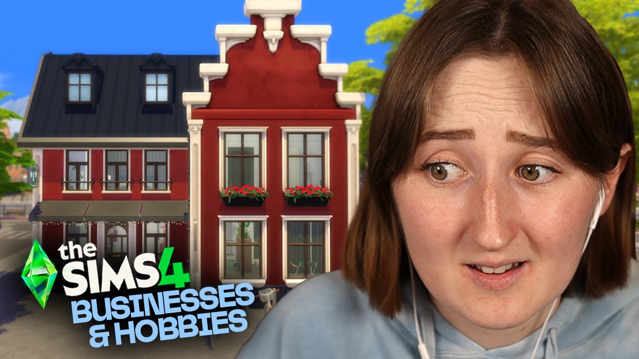 I built a gym in Nordhaven with The Sims 4: Businesses & Hobbies