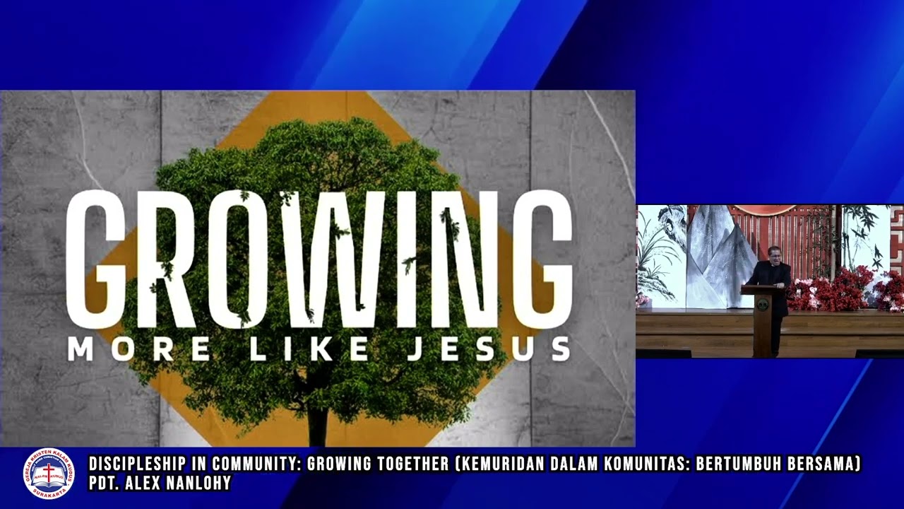 DISCIPLESHIP IN COMMUNITY : GROWING TOGETHER
