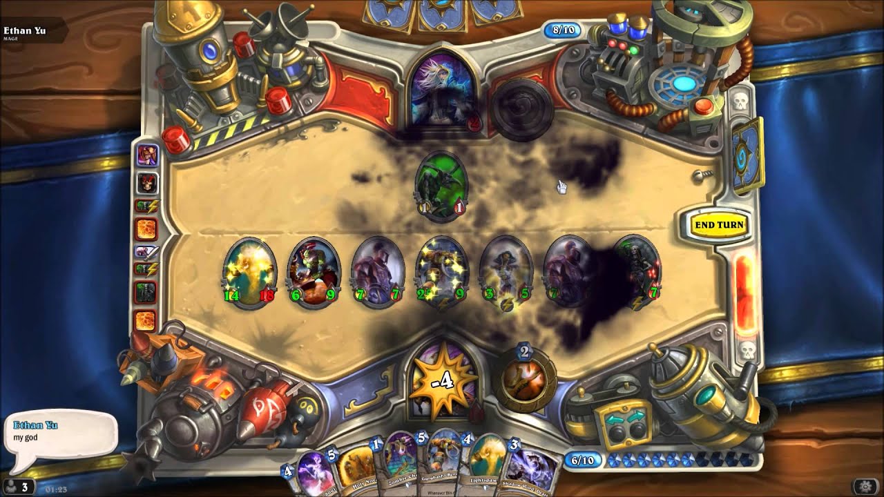 Hearthstone - Messing Around With Fatique Damage! HD