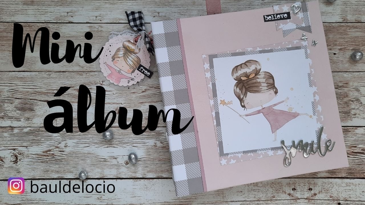 🎈 TUTORIAL : MINI ÁLBUM SCAPBOOKING con ARI de ALÚA CID (1ª parte)