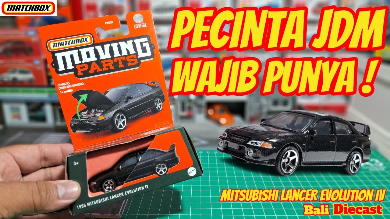Reviews Matchbox Moving Part 1996 Mitsubishi Lancer Evolution IV