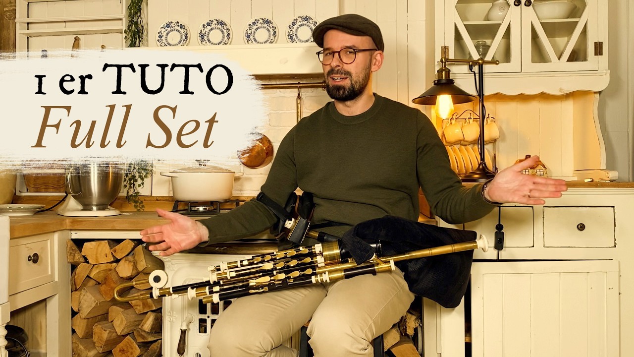 Premier Tuto sur l' Uilleann Pipe Full Set