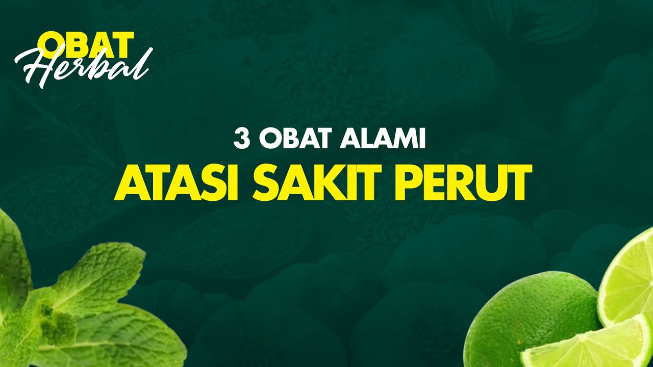 RESEP OBAT SAKIT PERUT ALAMI | OBAT HERBAL