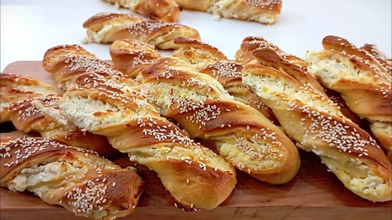 Простые сырные палочки, без дрожжей!!! Пышные и вкусные — готовы за несколько минут!!!