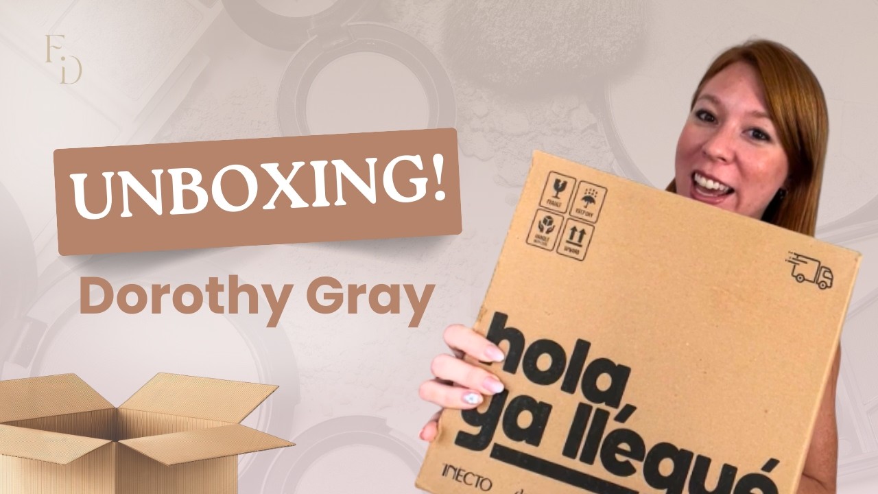 📦💄 UNBOXING DOROTHY GRAY: ¡Me llegaron TODOS estos productos para el curso de maquillaje! 😍