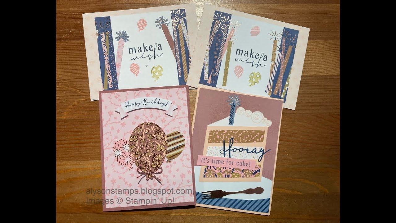 Time for Cake Alternatives #1 August 2024 Paper Pumpkin Stamping Tutorial