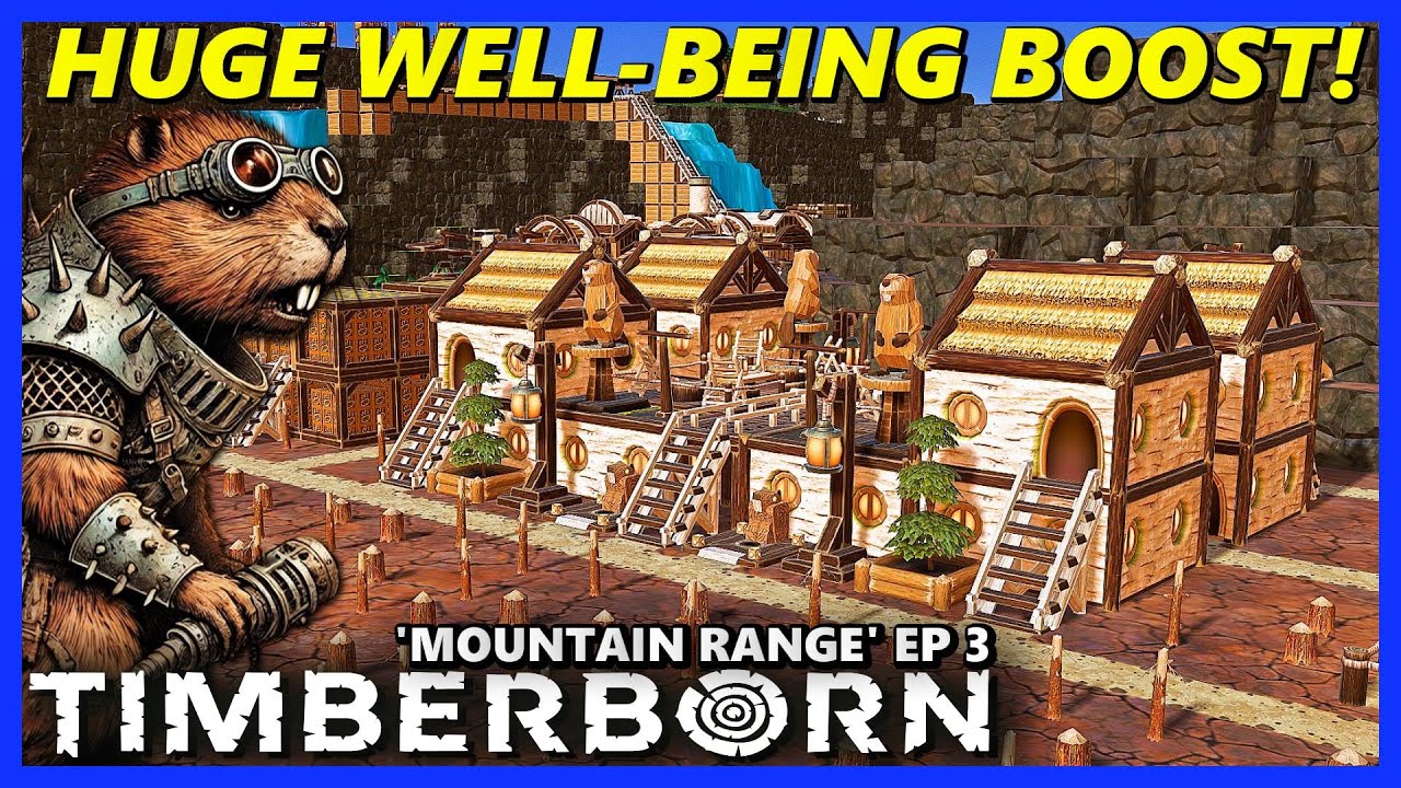 Why are my Beavers SO HAPPY?!? TIMBERBORN Update 6 HARD Ep 3