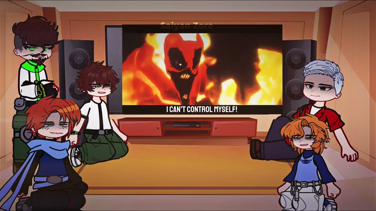 Ben 10 react to Rap Carnitrix || 