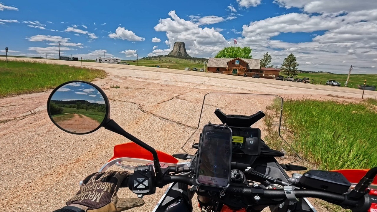 Off-roading near Devils Tower!