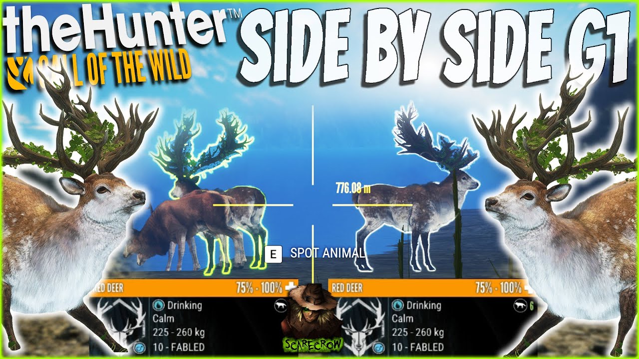 Hunting SIDE BY SIDE Great One Red Deer! The Hunter Call of the wild