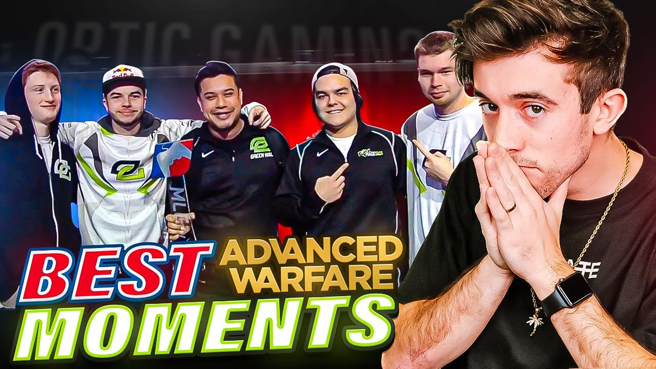 REACTING to the BEST Tournament Moments in Advanced Warfare
