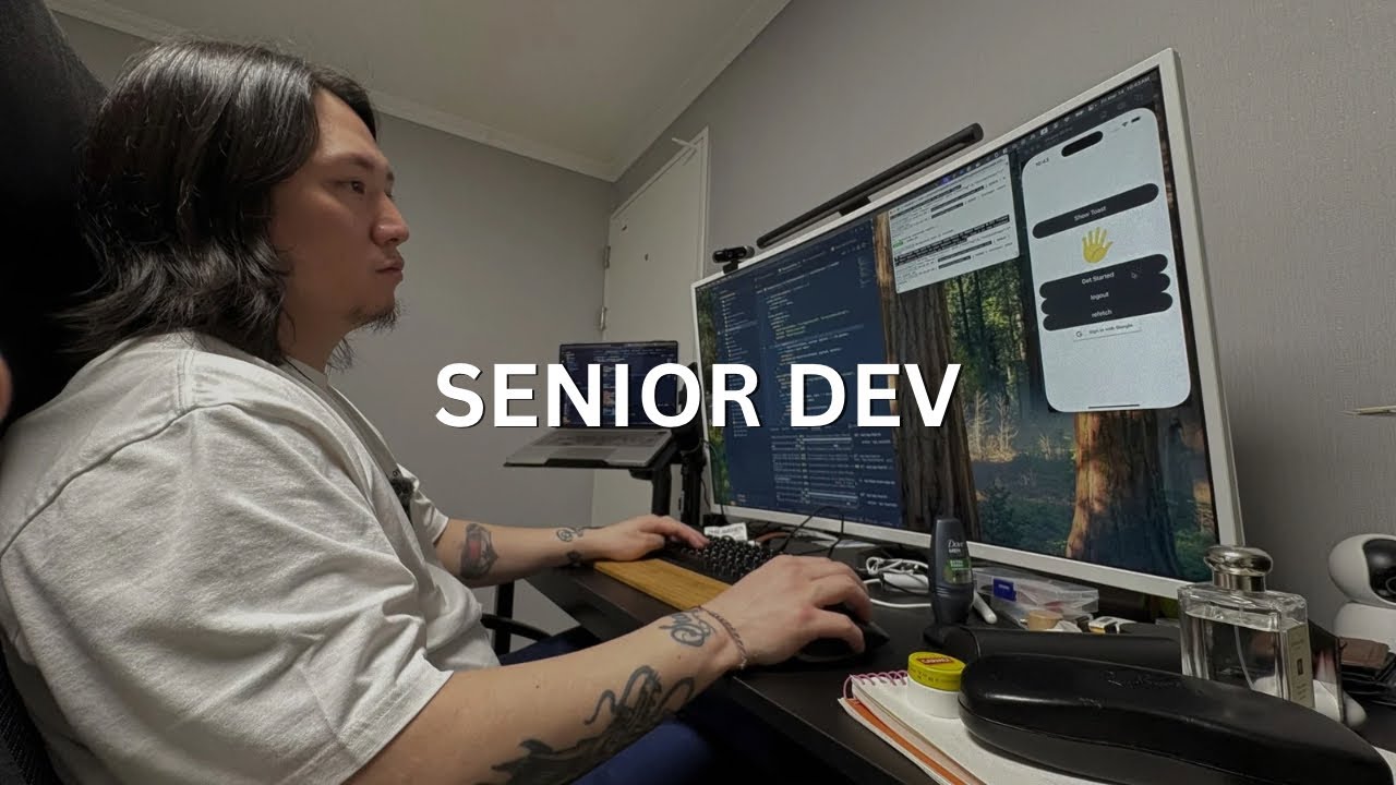day in the life of a software engineer | 5 hour productivity | coding my next social media startup