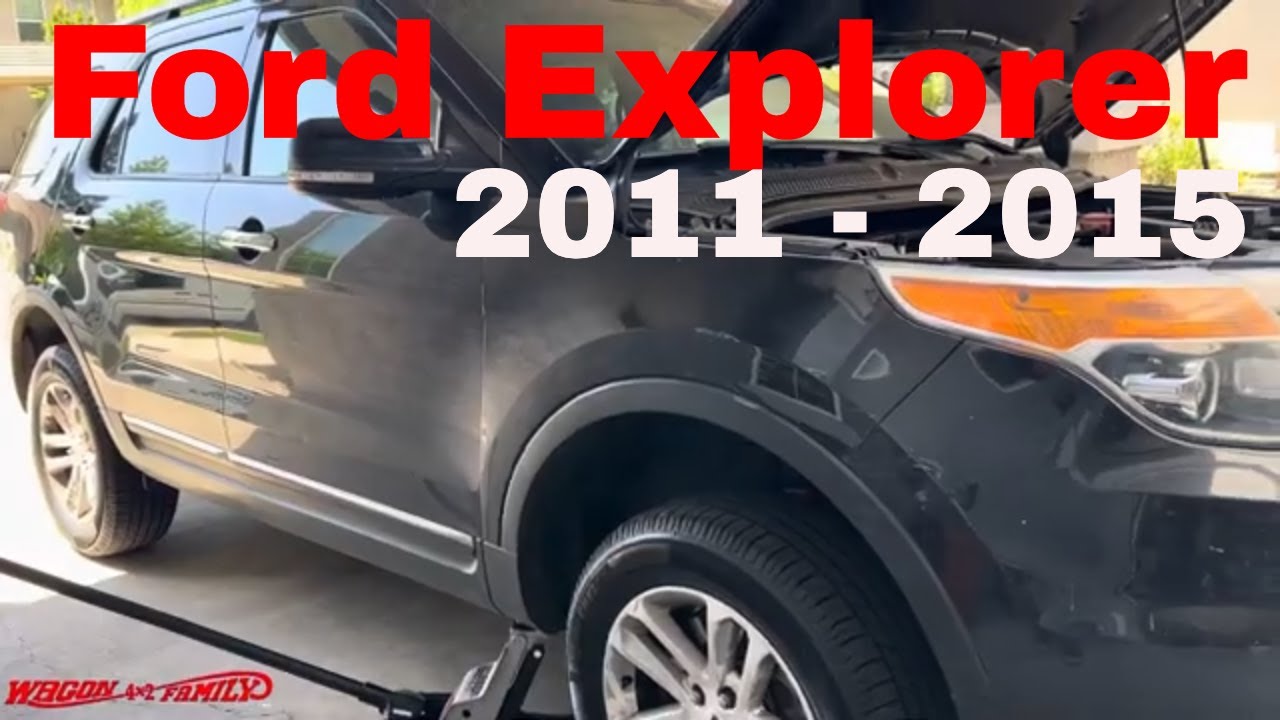 2011 - 2015 Ford Explorer Oil Change and Reset Oil Light