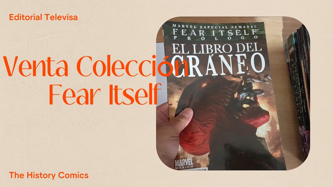 Venta colección Fear Saga Fear Itself Marvel Televisa Set De 45 Cómics 2011-2012
