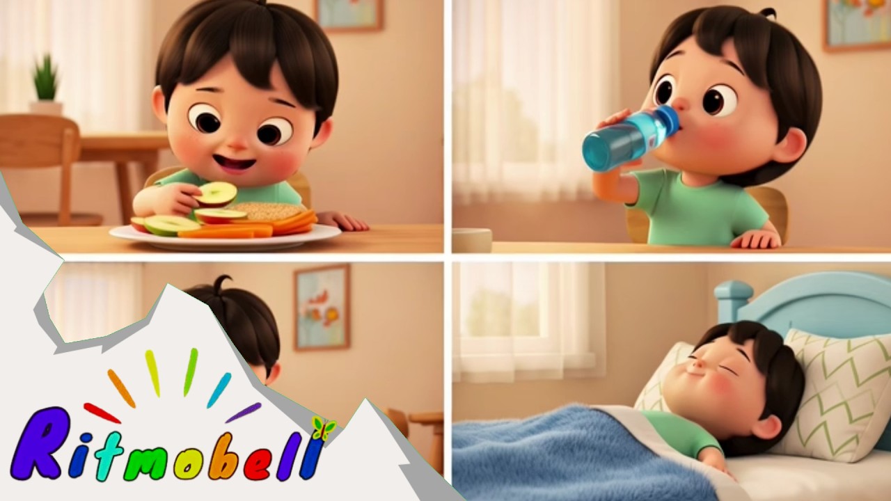 My Body Song | Ritmobell Nursery Rhymes | learning songs for kids