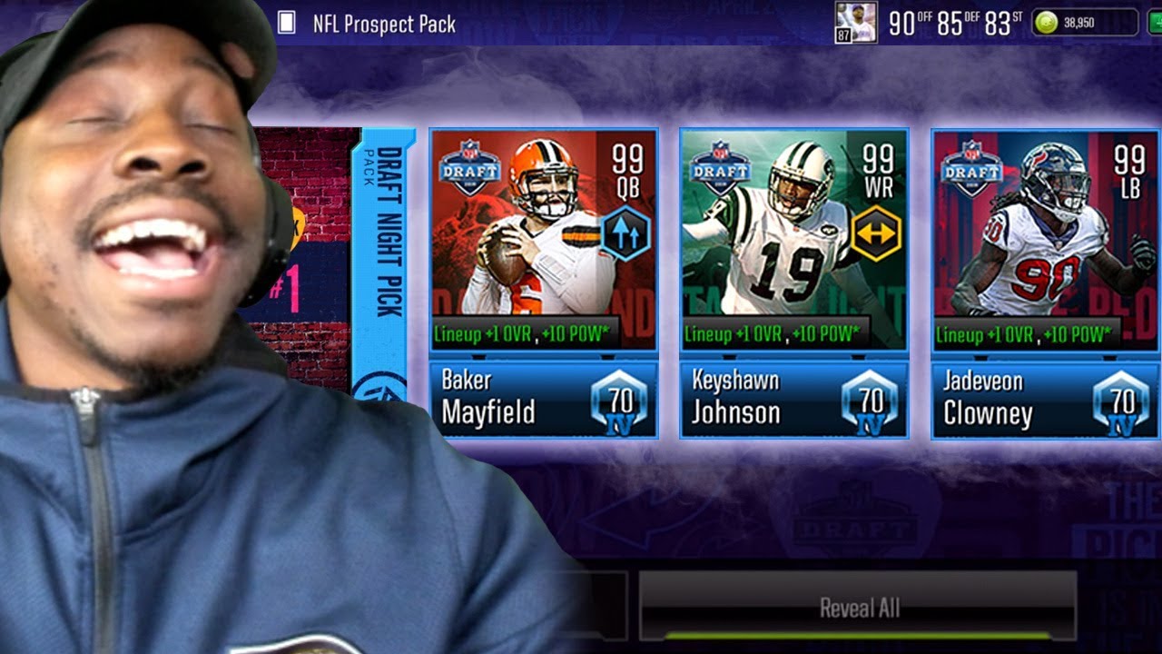 2019 NFL DRAFT PACK OPENING! Madden Mobile 19 Overdrive Gameplay Ep. 24