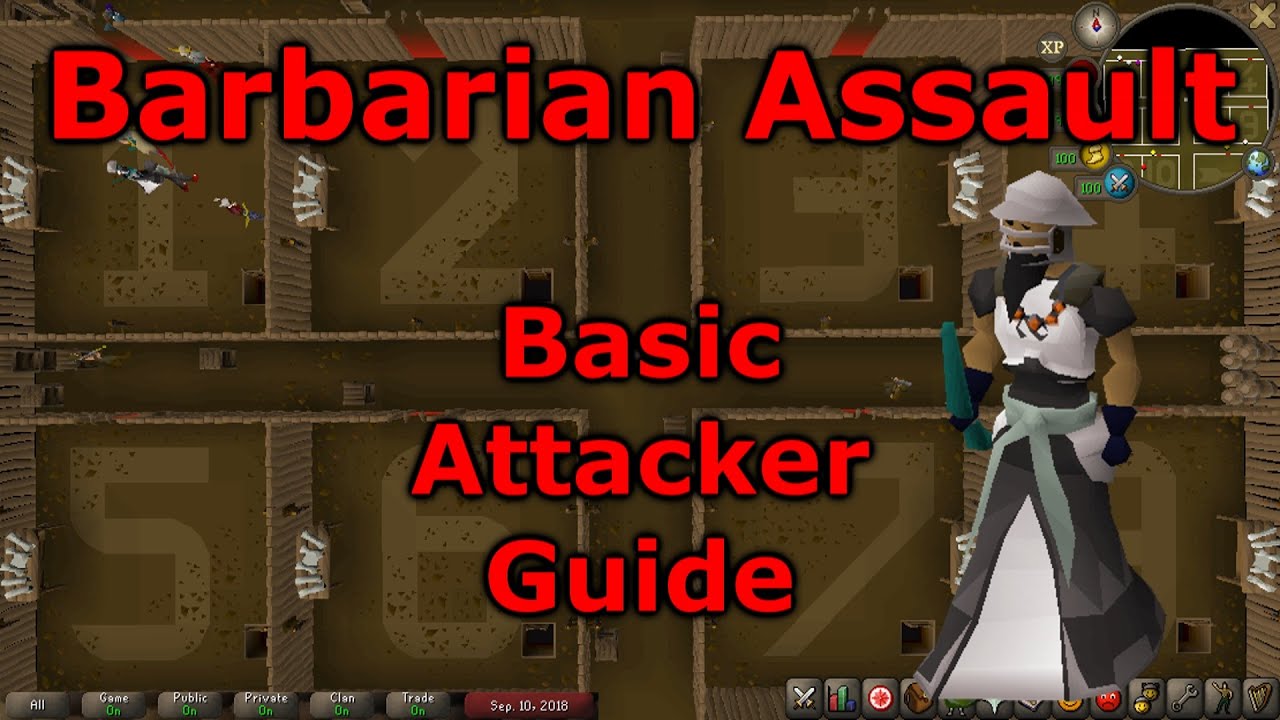 OSRS - Barbarian Assault Basic Attacker Guide