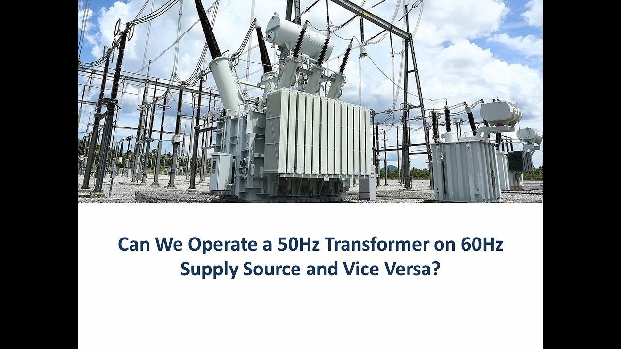 Can we operate 50 Hz Transformer in 60 supply and vice versa?
