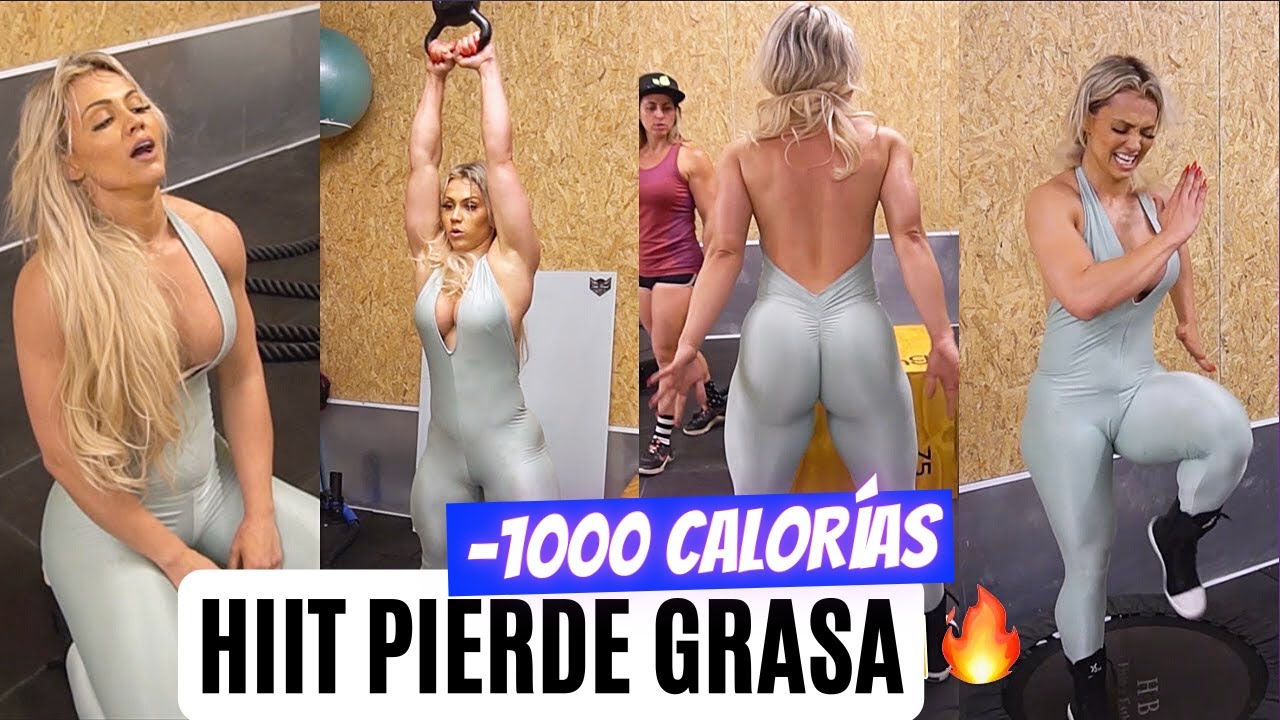 🌡️ENTRENAMIENTO HIIT 10 MINUTOS 😻   QUEMANDO GRASA RAPIDO Y EFICAZ   VIVI WINKLER ESPAÑOL
