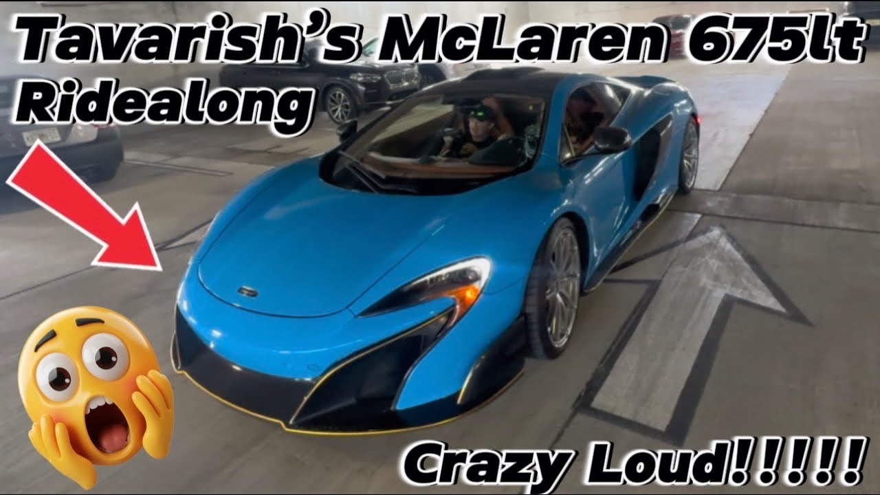 POV: Безумная езда на McLaren 675lt Тавариша