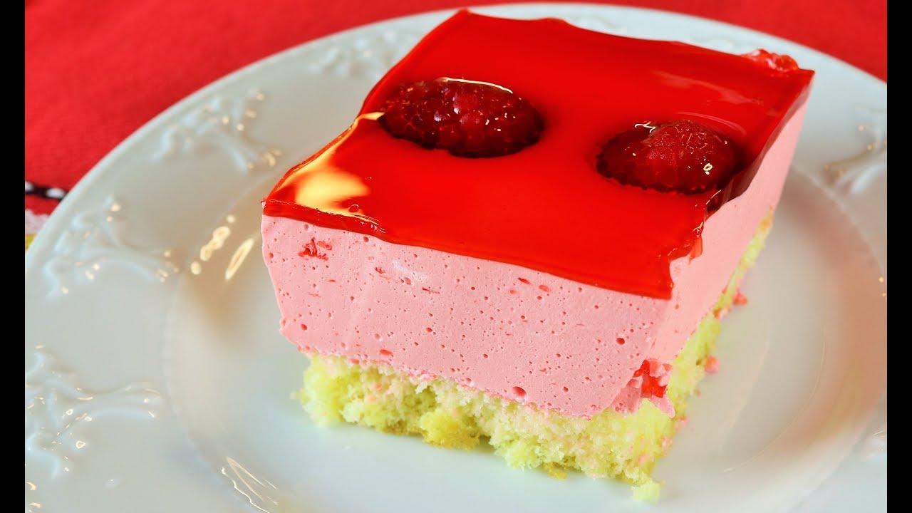 Torta Helada de Frambuesas