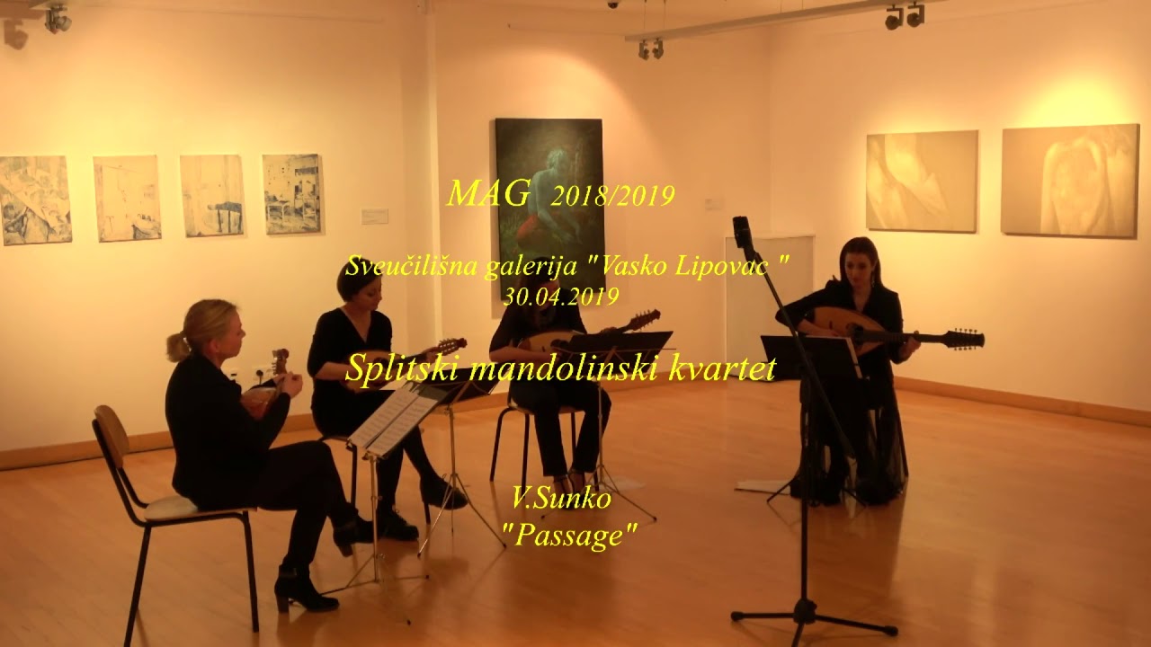 Vlado Sunko: Passage / Split Mandolin Quartet