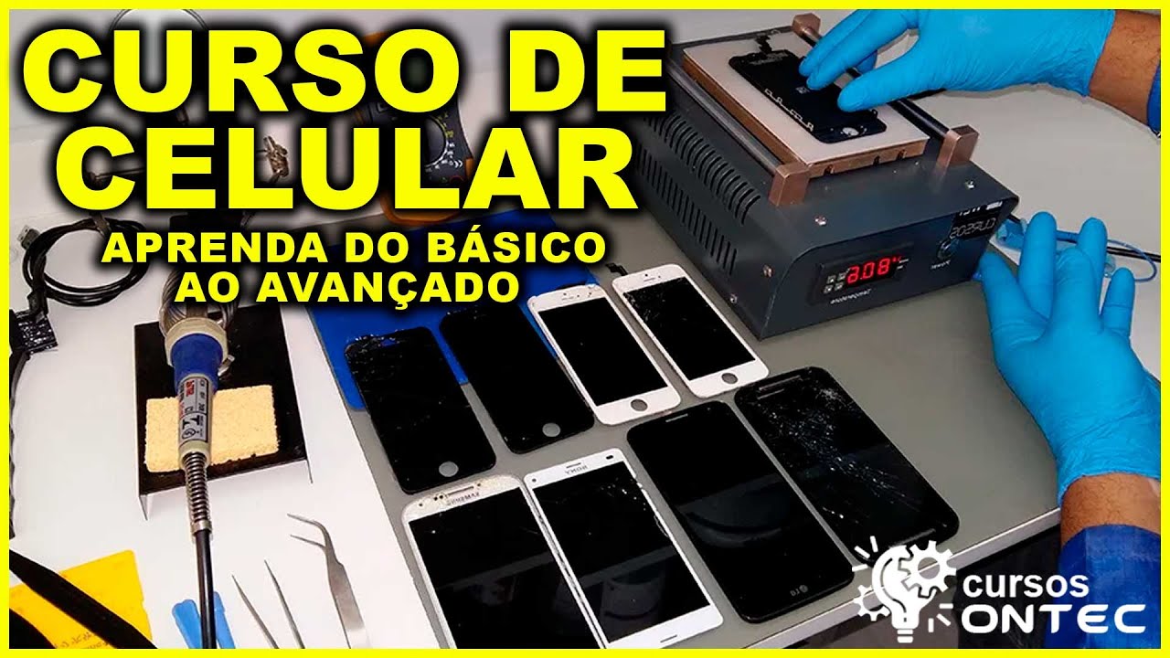Curso de Celular Completo Presencial ou Online ATUALIZADO 2024