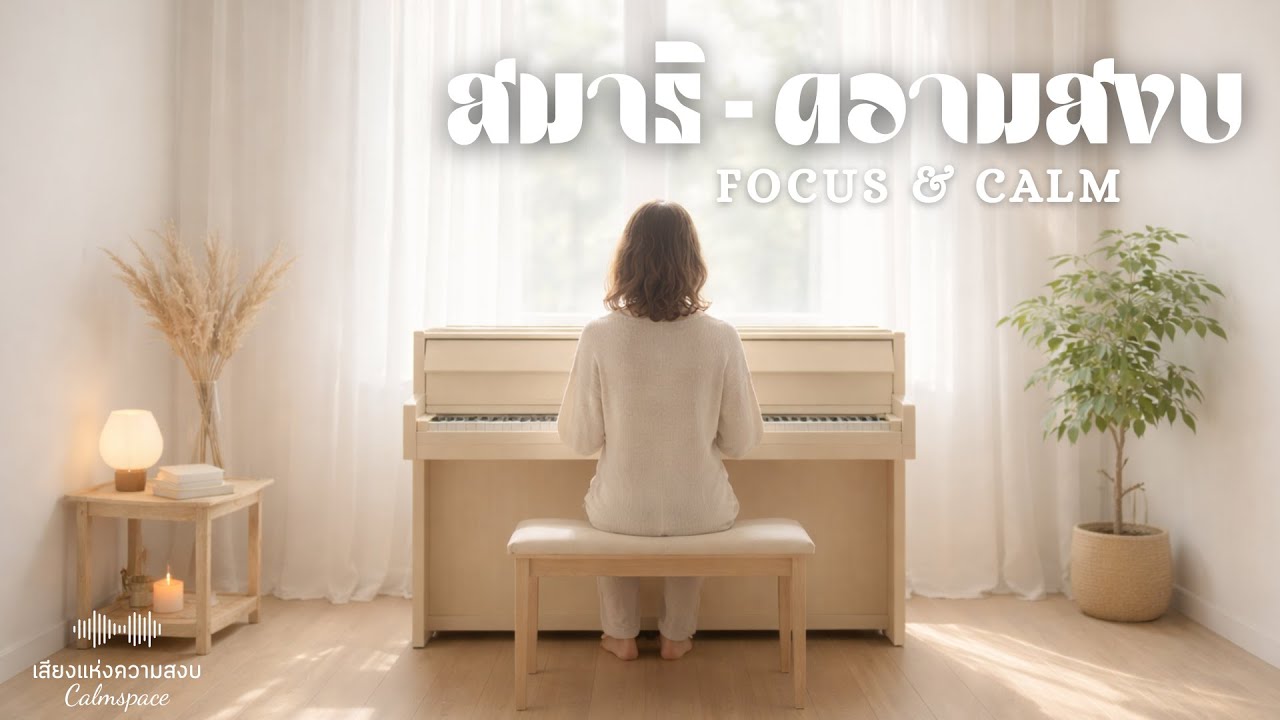 เพลงเปียโนบรรยากาศสงบ สำหรับการทำงาน อ่านหนังสือ อยู่กับตัวเองอย่างเงียบๆ 1 ชั่วโมง | Silence Heals