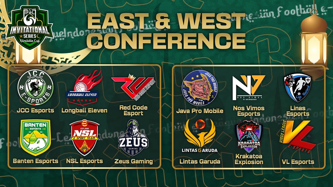 IFeL Invitational Series Ramadan Cup PES Mobile Matchday 2 East & West Conference