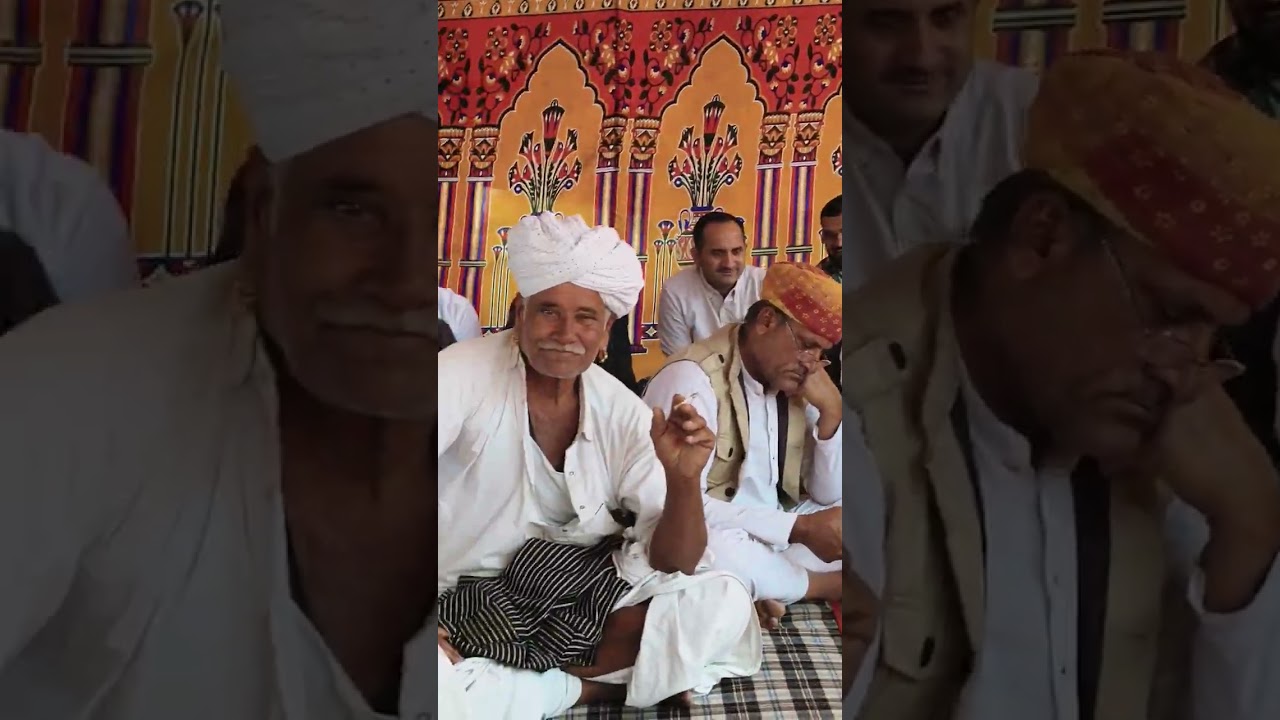 हरि ॐ नमः संत श्री मोडाराम जी घाट नोखड़ा चतुर्थ बरसी पर सत्संग करते हुए ओम प्रकाश आर्य 