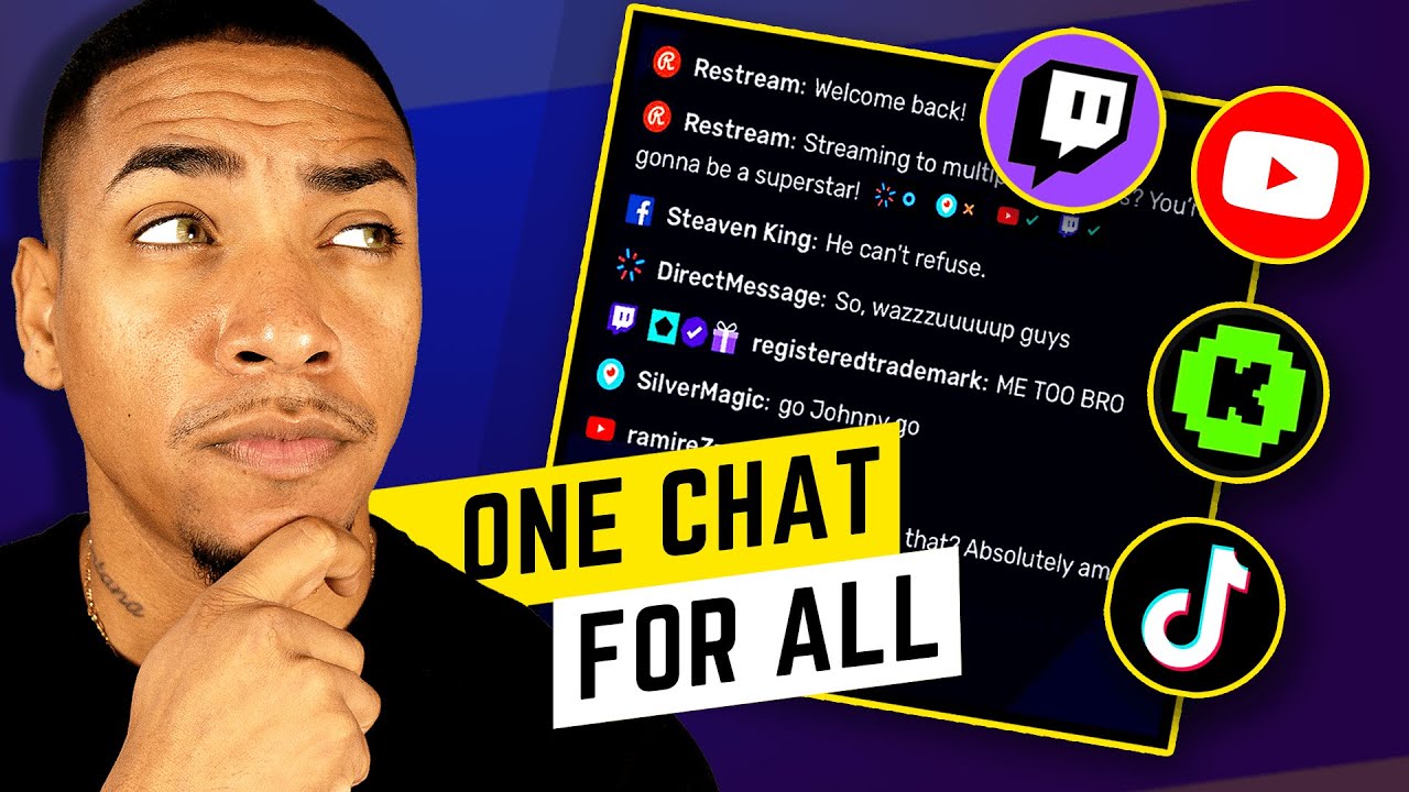How to Combine Twitch, YouTube, Kick & TikTok Chat in OBS (One Chat Setup)