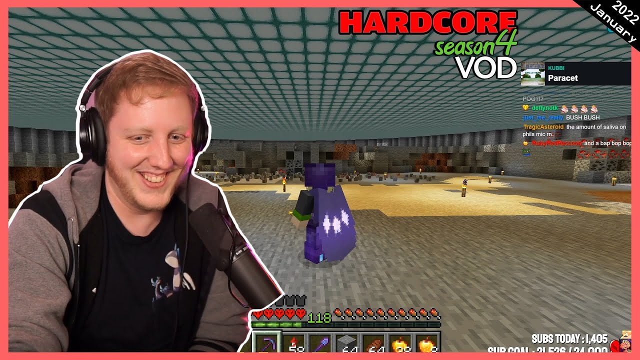 Hardcore & Chill :) - Philza VOD - Streamed on January 3 2022