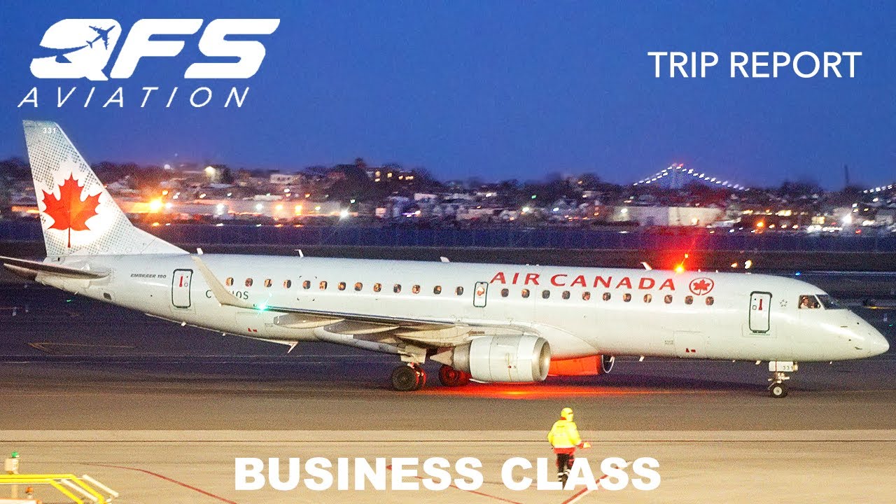 TRIP REPORT | Air Canada - Embraer E190 - New York (LGA) to Toronto (YYZ) | Business Class