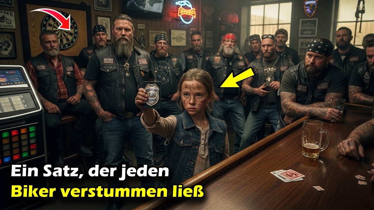 Mein Vater trug dieses Abzeichen“, sagte das Mädchen – plötzlich wurde jeder Biker still