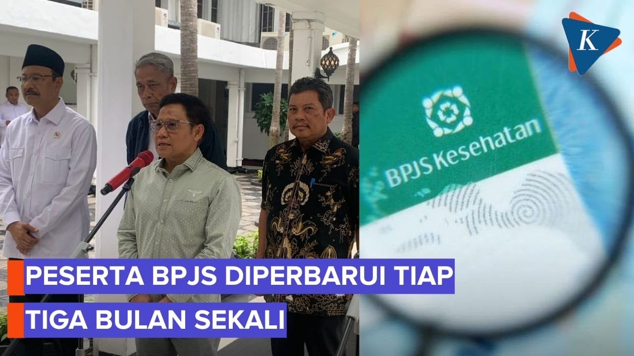 Muhaimin: Data PBI BPJS Terus Diperbarui agar Tepat Sasaran